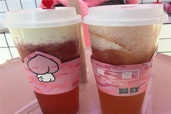 桃二喜奶茶加盟