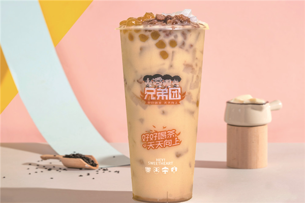 兄弟团奶茶加盟