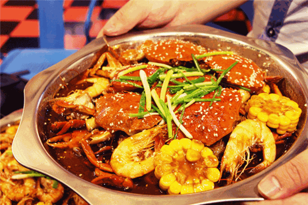 胖子俩肉蟹煲加盟