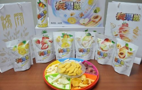 疯果脆冻干水果加盟