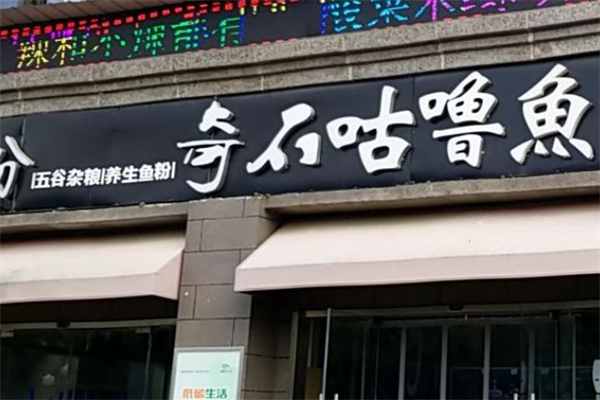奇石咕噜鱼加盟