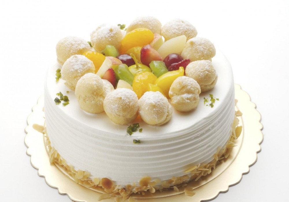 轻甜城堡生日蛋糕