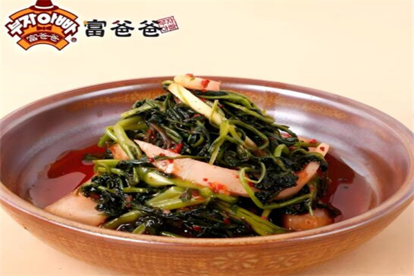 富爸爸辣白菜加盟