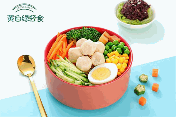 黄白绿轻食加盟