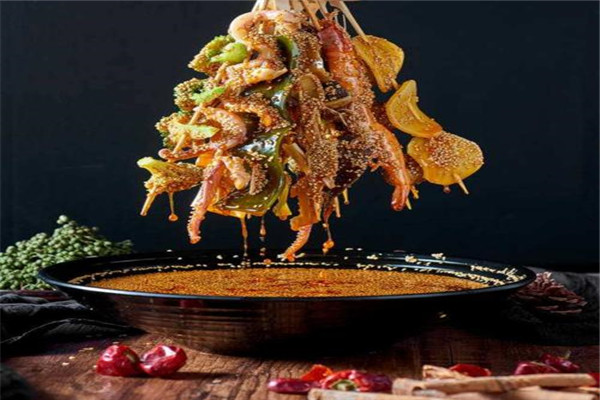 麻辣有约李记串串加盟
